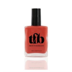 Trust Fund Beauty nail color, “drunken meltdown” rusty orange new in box